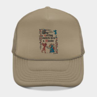 Could Have been an Email Medieval Style - funny retro vintage English history Hat