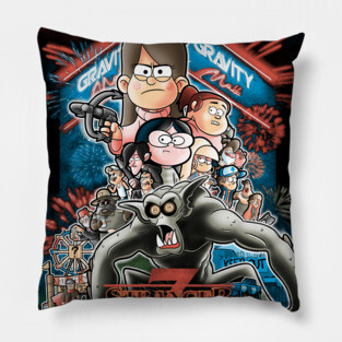 Stranger falls 3 Pillow