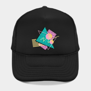 Memphis Pattern 7 / 80s Retro Hat