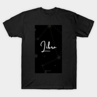 Black libra T-Shirt