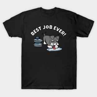 Schnauzer Best Job Ever T-Shirt