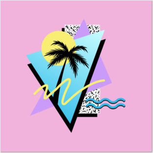 Memphis Pattern 25 / 80s Retro Posters and Art