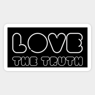 Love the Truth Lights Magnet