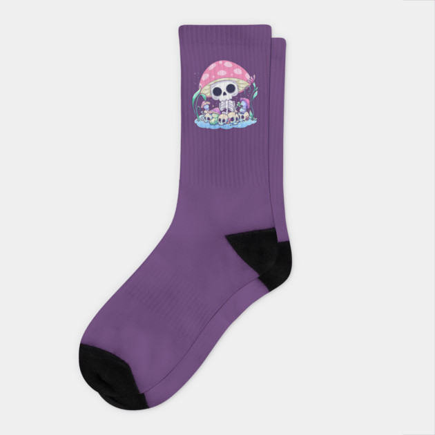 Poisonous Skeleton Socks by GoshWow®
