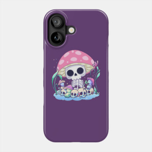Poisonous Skeleton Phone Case