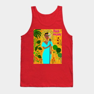 Women in Jazz series: Featuring Billie Holiday Tank Top