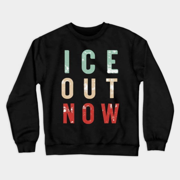 ice-out Crewneck Sweatshirt by BlackMeme94