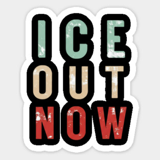 ice-out Sticker