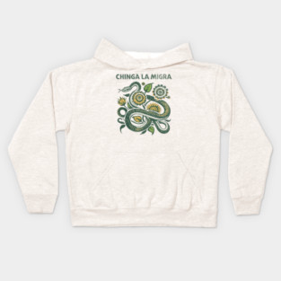 chinga-la-migra Kids Hoodie