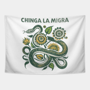 chinga-la-migra Tapestry