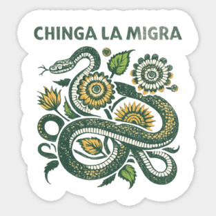 chinga-la-migra Sticker