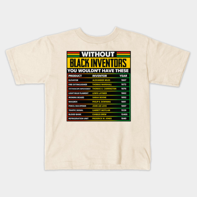 black-history Kids T-Shirt by BlackMeme94