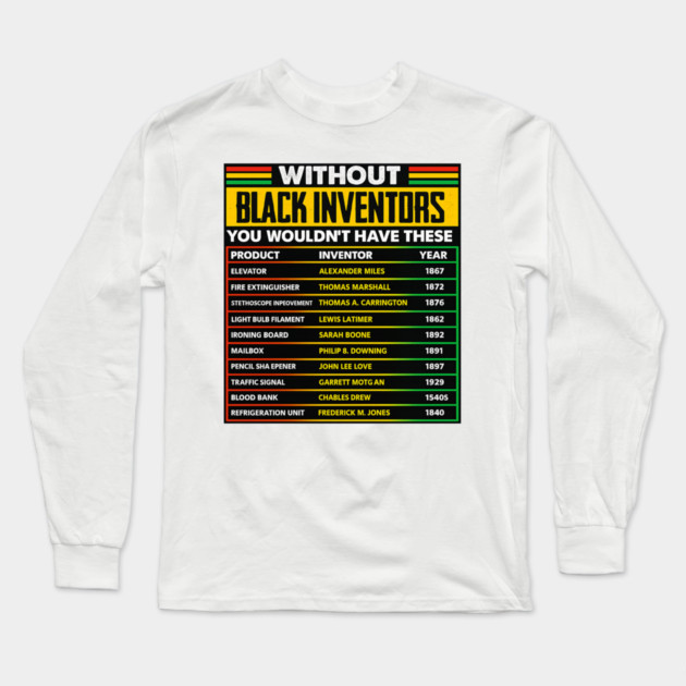 black-history Long Sleeve T-Shirt by BlackMeme94