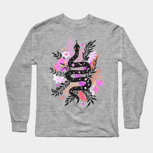cosmic snake Long Sleeve T-Shirt