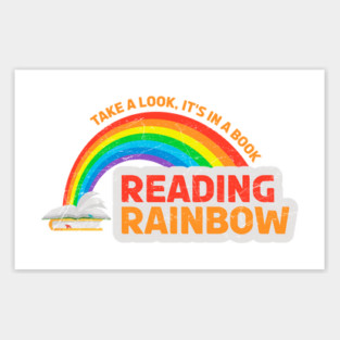 Reading-Rainbow Sticker