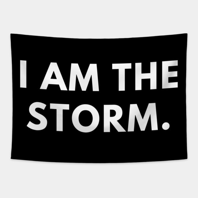 I am the storm Tapestry by BlackMeme94