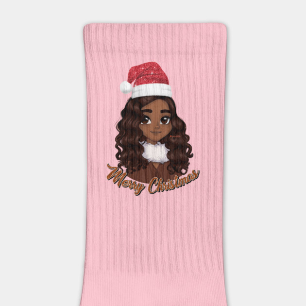 Black Girl Santa, Black Mrs Santa Claus, African American Santa, Merry Christmas by UrbanLifeApparel