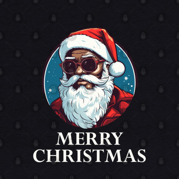 Black Santa, Afro Santa, Santa Claus, Black Christmas by UrbanLifeApparel