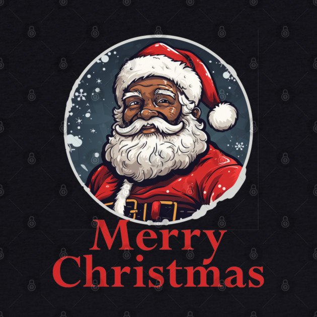 African American Santa, Black Santa by UrbanLifeApparel