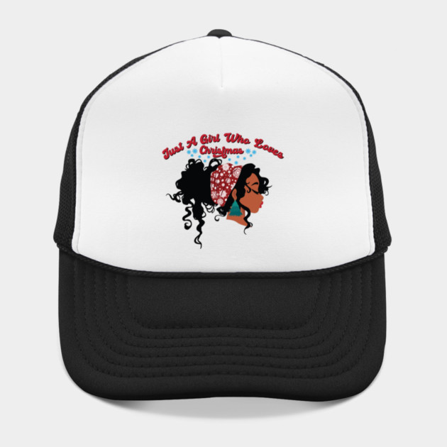 Just a Girl Who Loves Christmas, Black Girl Christmas by UrbanLifeApparel