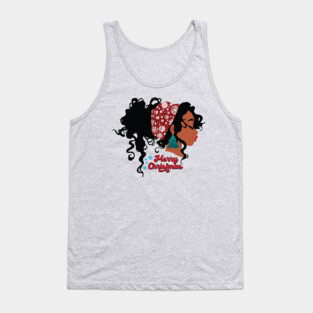 Merry Christmas, Black Girl Magic Tank Top