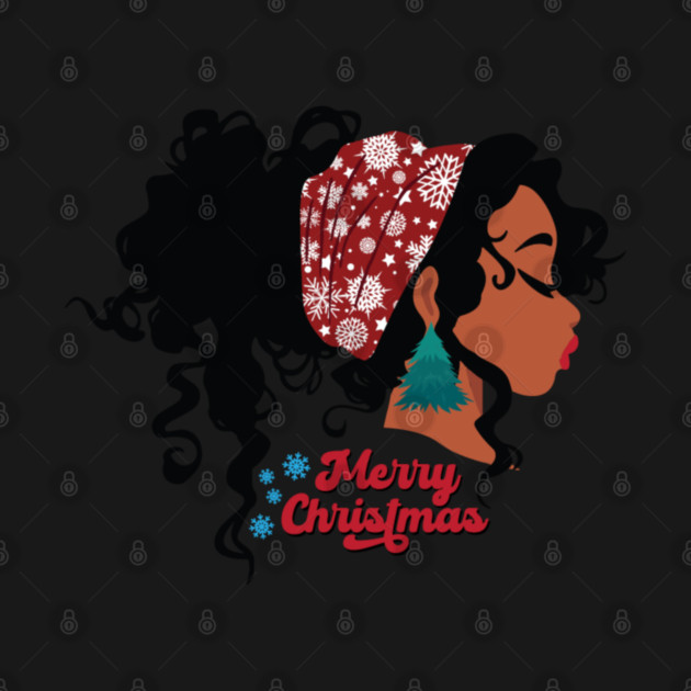 Merry Christmas, Black Girl Magic by UrbanLifeApparel