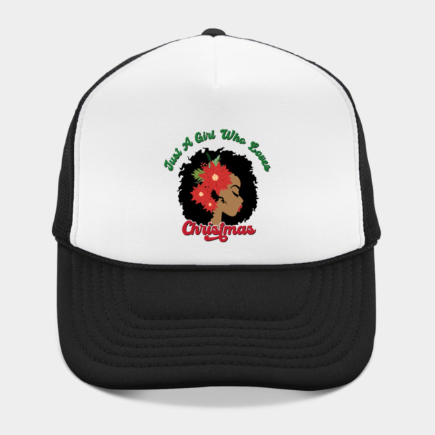 Just a Girl Who Loves Christmas, Black Woman by UrbanLifeApparel