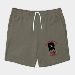 Just a Girl Who Loves Christmas, Black Woman Magic Shorts