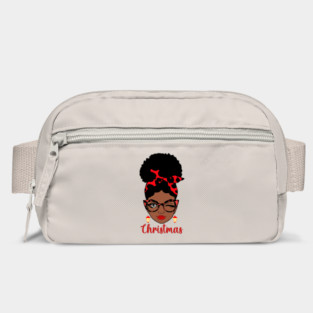 Christmas, Black Woman Bag