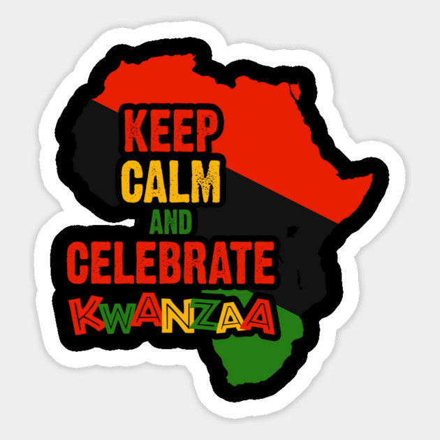 Keep Calm and Celebrate Kwanzaa, Magnet by UrbanLifeApparel