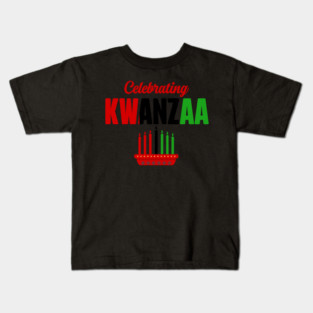 Celebrating Kwanzaa Kids T-Shirt