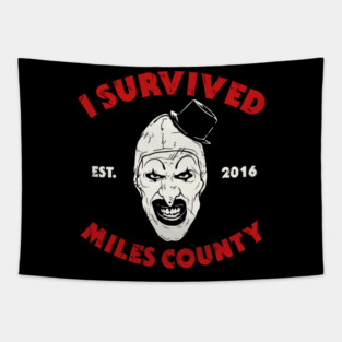 I survived miles county Tapestry