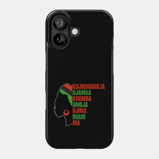 Kwanzaa, The Seven Principles of Kwanzaa Phone Case