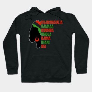 Kwanzaa, The Seven Principles of Kwanzaa Hoodie