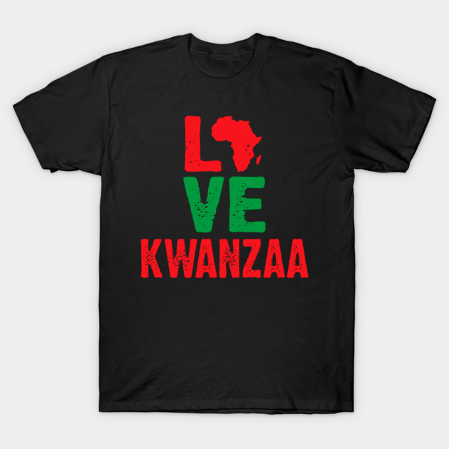 Love Kwanzaa T-Shirt by UrbanLifeApparel