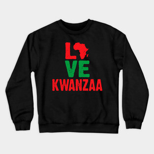 Love Kwanzaa Crewneck Sweatshirt