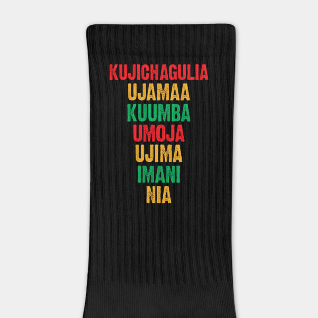 The Seven Principles of Kwanzaa by UrbanLifeApparel