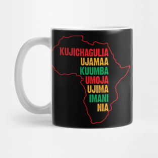 Have a Happy Kwanzaa, The Seven Principles of Kwanzaa Mug