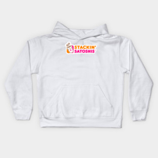 Stackin' Satoshis Kids Hoodie
