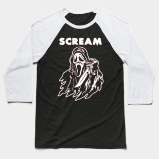 Scream Ghostface Baseball T-Shirt
