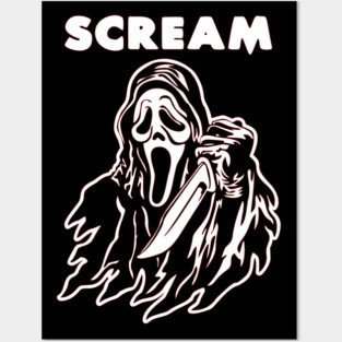Scream Ghostface Posters and Art