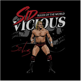 Sid Vicious Ruler Of The World Posters and Art