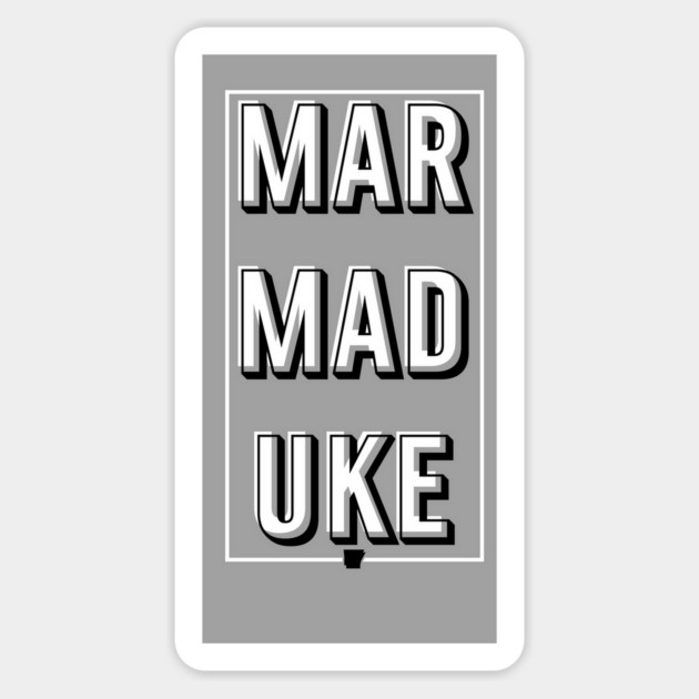 Marmaduke City Block Sticker by rt-shirts
