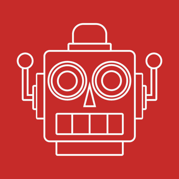 RPGBOT Robot Head Dark Mode by RPGBOT