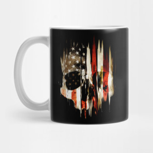 Skull America Mug