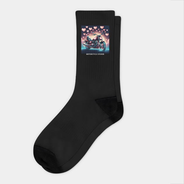 Motorcycle Lover Socks by BlackMeme94