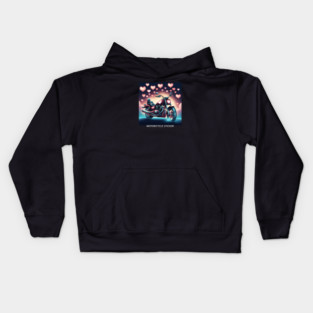 Motorcycle Lover Kids Hoodie
