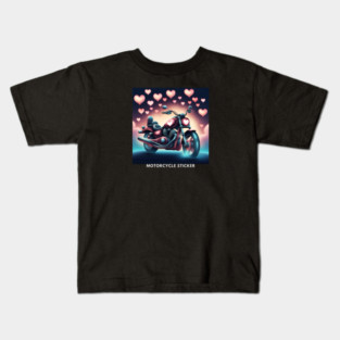 Motorcycle Lover Kids T-Shirt