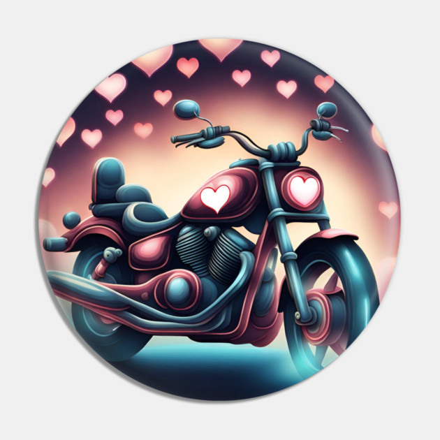 Motorcycle Lover Pin by BlackMeme94
