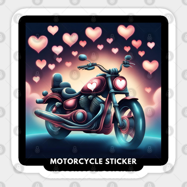 Motorcycle Lover Sticker by BlackMeme94
